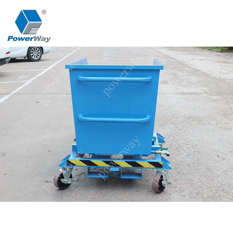 Industrial Iron Scrap Waste Skip Bin Dumping Steel Hopper Dumpster Container