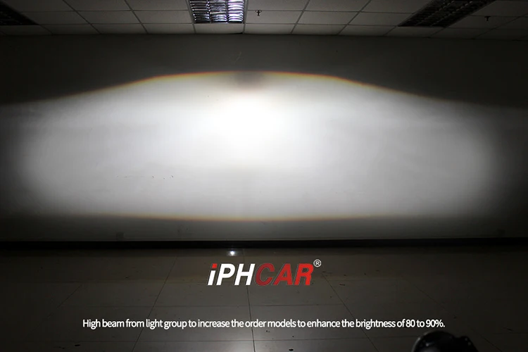IPHCAR G260 no angel eyes H1 Hid Projector Lens CCFL Angel Eyes Projector With 2.5 inch Shroud