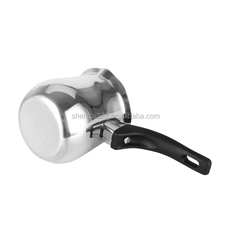 multiple size fondue pot pouring Turkish Coffee Warmer with Handle