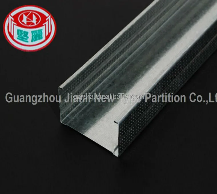 Australian Standard High Zinc coating Metal C stud and U runner Track