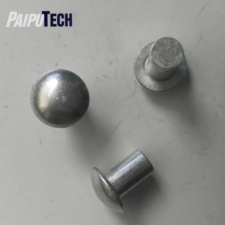 Заклепки с круглой головкой ASME/ANSI B18.1.1 используют сталь/нержавеющая сталь/латунь/алюминий