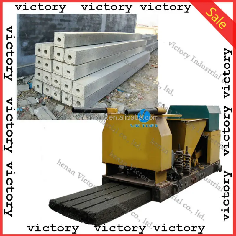 Prestressed fence pole forming machine column forming machine prestressed concrete