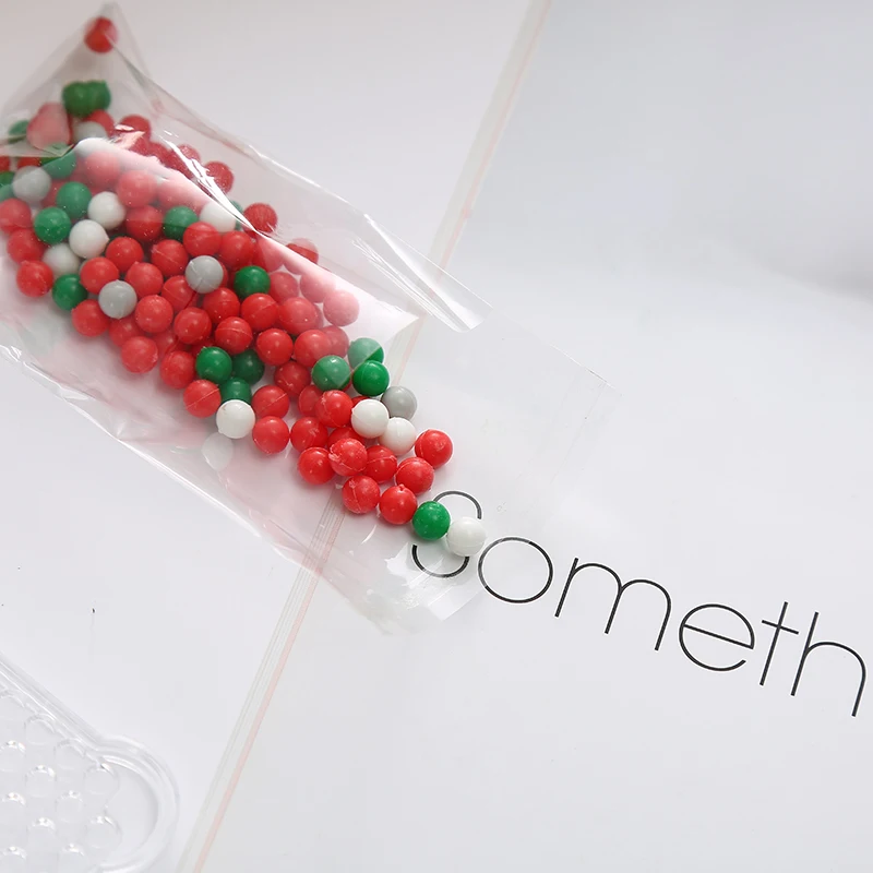 Custom High Quality 5mm Round Shape Water Spray Beads DIY Red Cherry Water Fuse Beads Toys Sticky Beads for Children