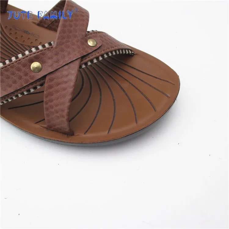 Мужские удобные кожаные сандалии для ходьбы оптом