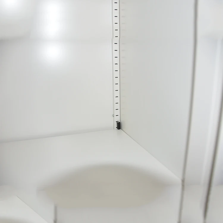 High quality steel Glass Swing door Book case metal documents storage Office cupboard filing cabinet