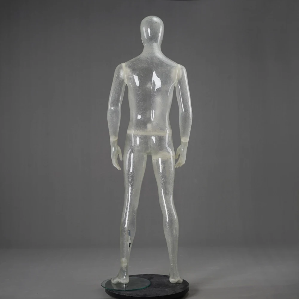 best selling transparent fiberglass mannequins