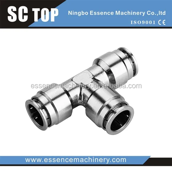 Китай изготовление латунных пневматический push in место