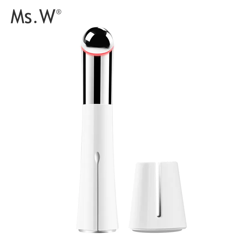 Mini Electric Eye Pen Massager Facials Vibration Thin Face Magic Stick Anti Bag Pouch & Wrinkle