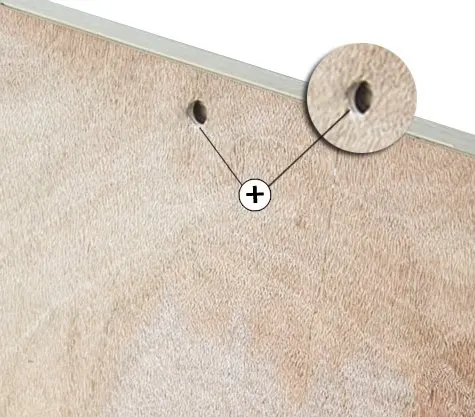 Customized Wood Wedding Memory Guest Book Heart with 120Pcs Hearts Decor