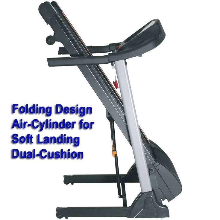 GS-340F Manufacturers Provide Mini Life Fitness Huge Screen Treadmill Running Folding with Safety Keys