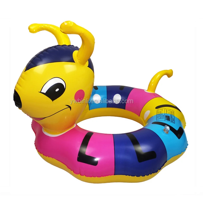 Animal Head Split Ring Pool Floats Bundle Monkey swim ring for kids