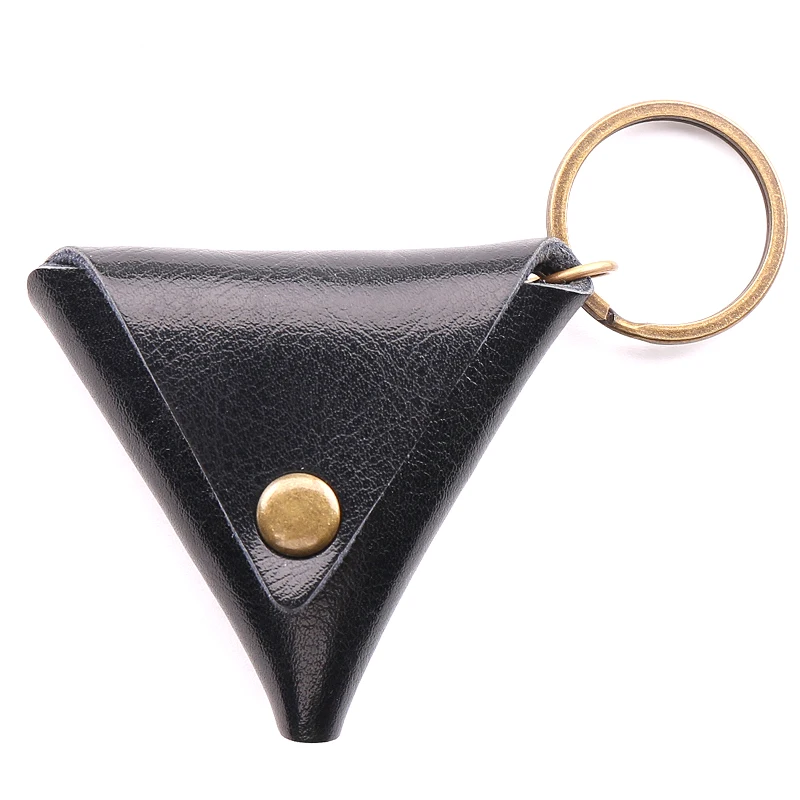 Guitar Accessories Unique  Fashionable Personalized Leather Guitar Pick Holder KeyChain Guitar Pickpocket