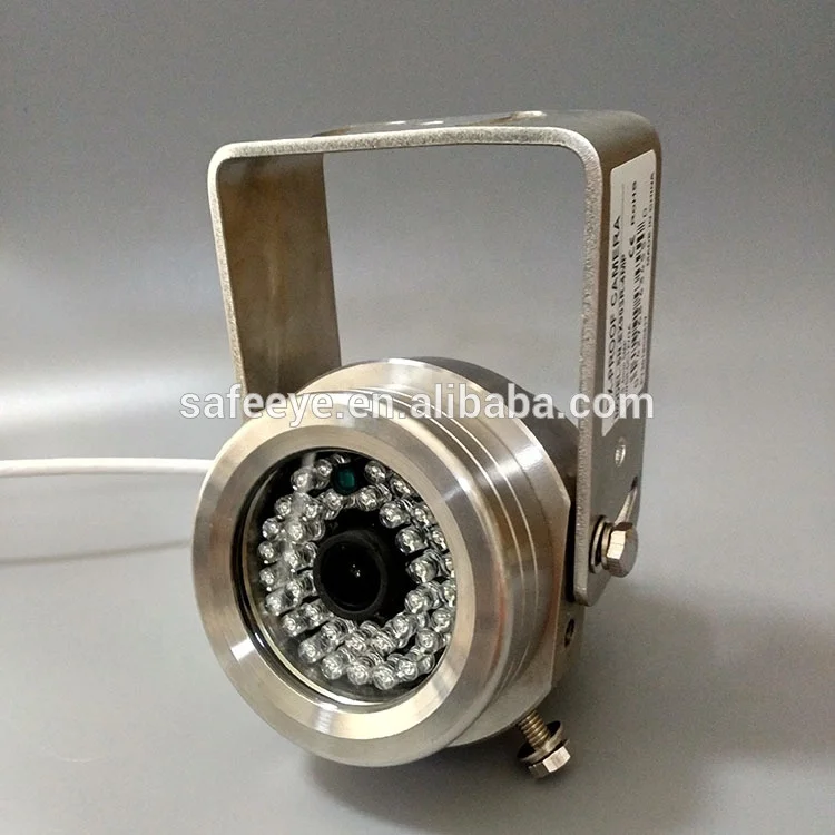 Explosion Proof Mini dome Infrared Camera for oil tank truck POE network and Analog optional