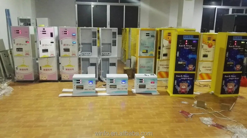 Coin Vending Machine Operated by Wechat