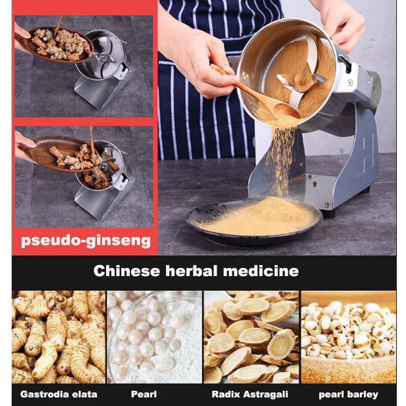 Оптовая продажа китайских продуктов 200 г, мельница для порошка, мельница для кукурузы