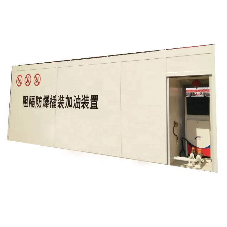 20feet automatic mobile filling fuel dispenser portable container gas station