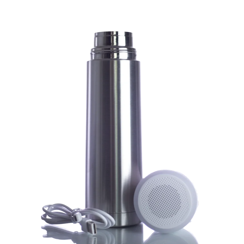 12 oz reusable 304 stainless steel insulation cups portable speaker music cup with 3D Printing custom logo