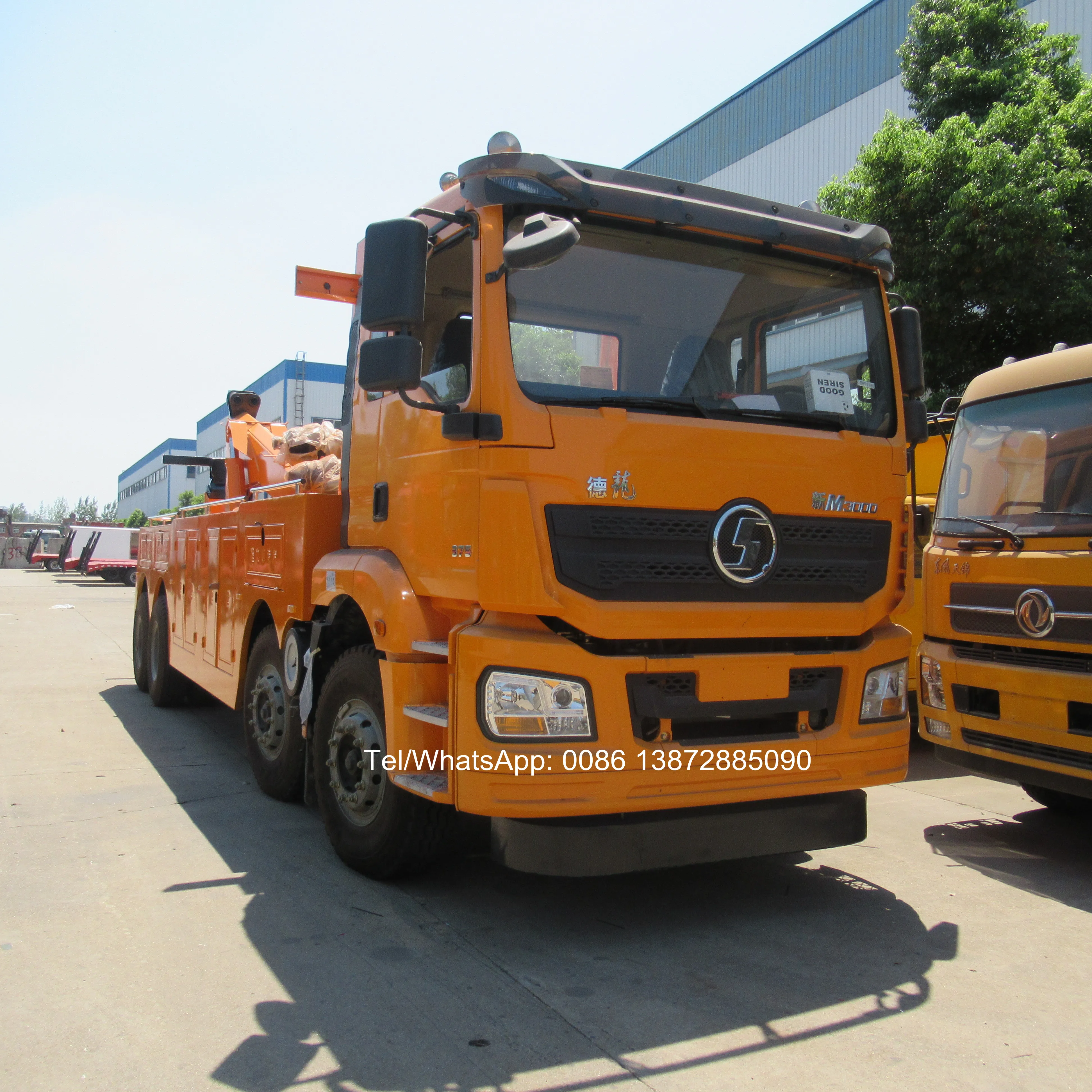 Спасательный Грузовик FAW 8x4 с краном, 75 тонн, 80 тонн, тяжелые тягачи, Эвакуаторы для продажи