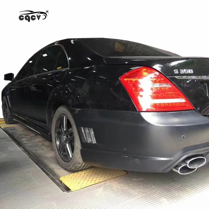 high quality  bumper fenders body kit for Mercedes benz S w221 WD style