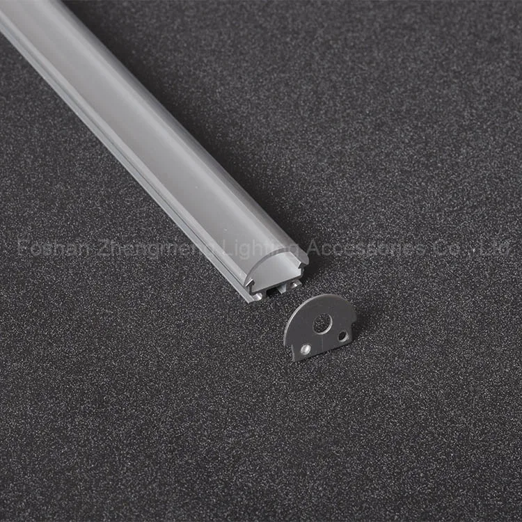 Various anodized colors dome-shape led profile for flush mounted accent decorative lighting