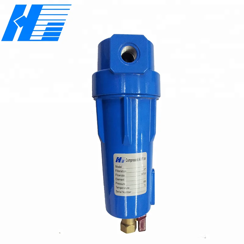 Air Oil Separator Compressor Filter Dryer For Line Water Trap