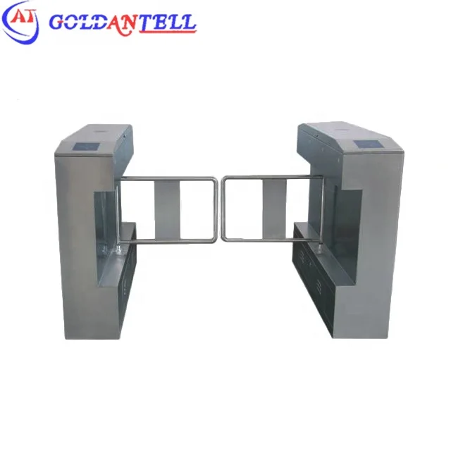 Bridge type led direct security swing gate turnstile