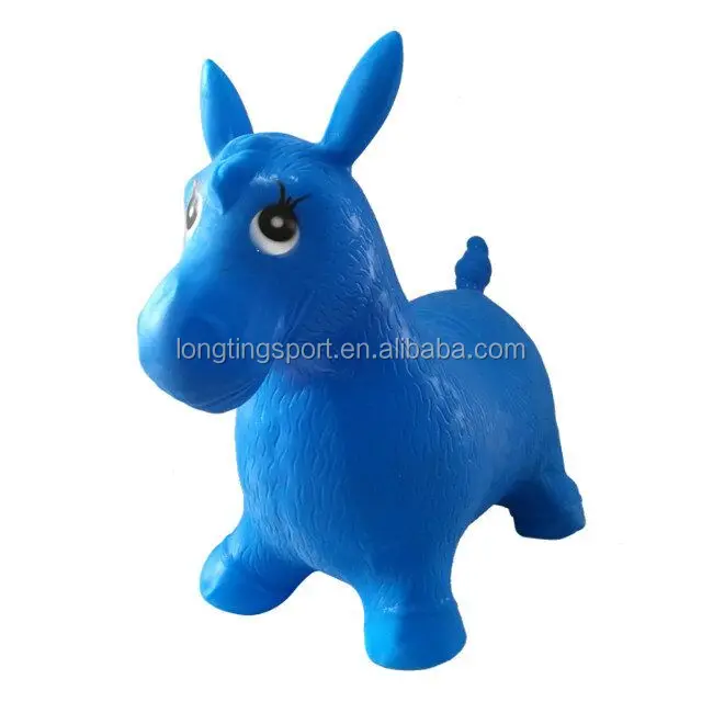 Детские надувные игрушки для малышей/игрушки животные для верховой езды из ПВХ надувное прыгающее животное/лошадь пони