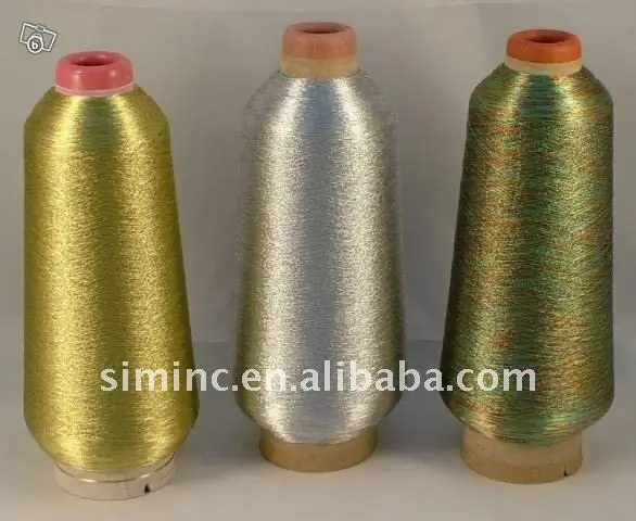 
Pure gold pure silver Metallic thread 