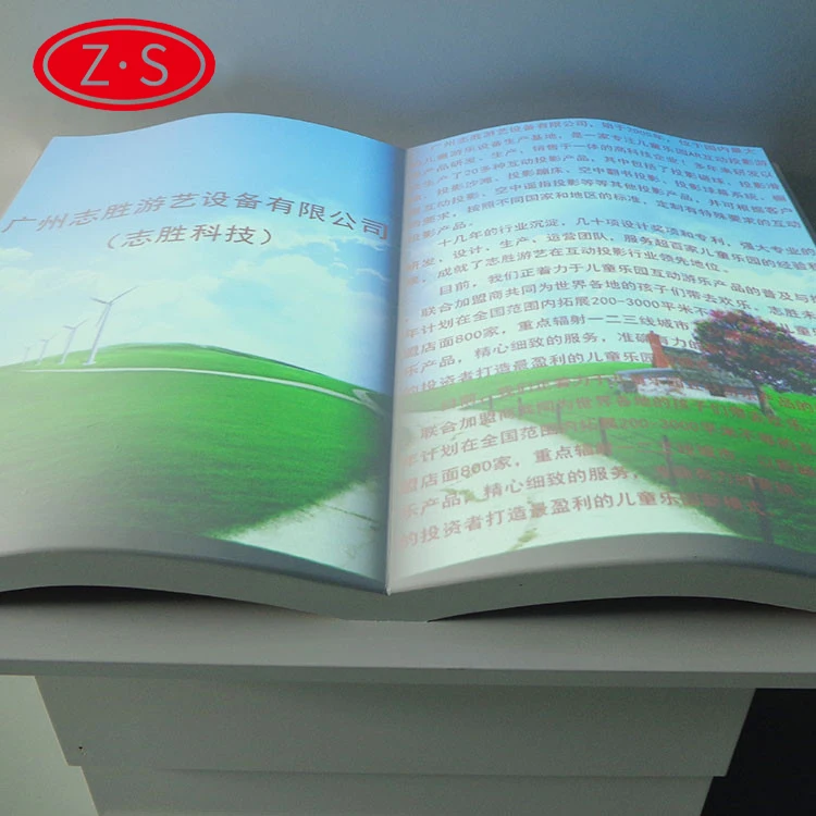 
Interactive Puzzle game machine interactive book for kids augmented reality projector game 