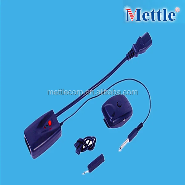 mettle black wireless AC radio trigger for photographic studio flash light