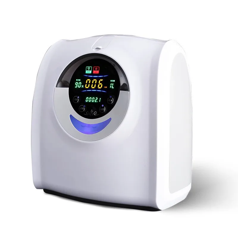 Высококачественный портативный кислородный концентратор непрерывного потока, сертификат CE, 6 л/мин