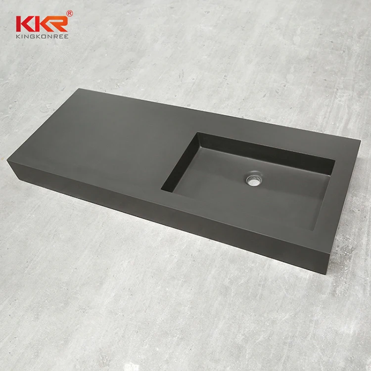 
Bathroom Countertops Vanity Tops Cabinet Vanity Washbasin Acrylic Solid Surface Hand Washbasin 