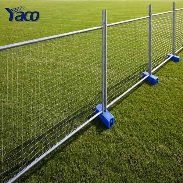 Высококачественный временный забор для строительной площадки высотой 1 2 м 5 Временный строительный из стали