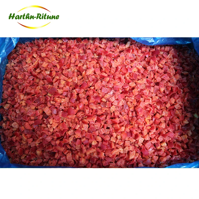 Hot Sale Wholesale Frozen Colourful Pepper Slices, Dices,strips IQF Pepper