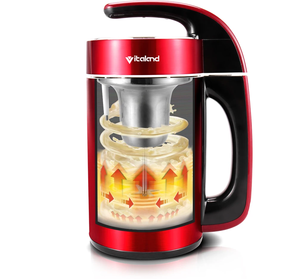 High performance multi-functions double wall stainless steel electric soup maker for household as seen as on TV VL-916