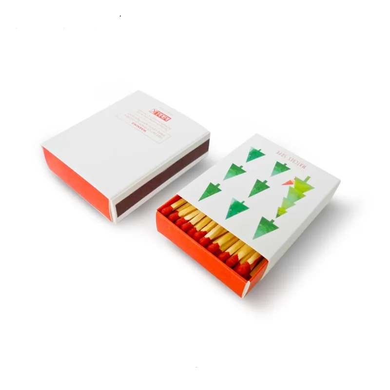 square matches matchbox wooden from China
