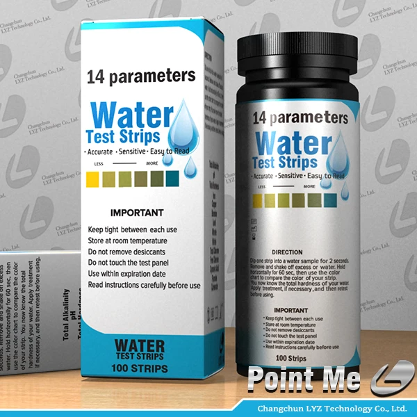 14 in 1 water quality test strips
