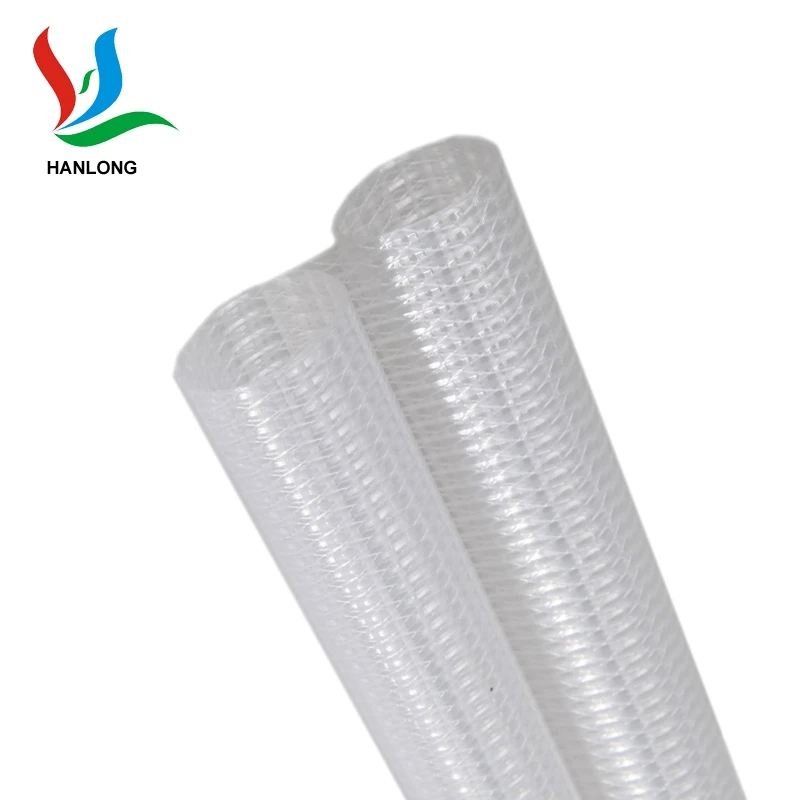 12OZ canvas fabric waterproof customized cargo cover tarp fire retardant 340gsm PVC mesh