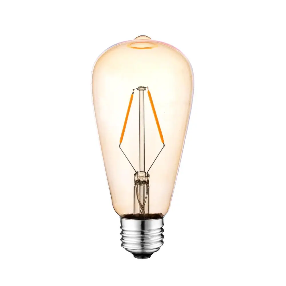 Hot product st64 vintage style 220V-240V antique edison led filament bulb