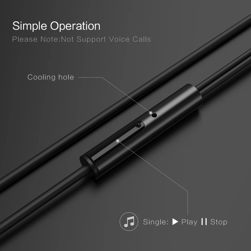 Dropshipping 2 in 1 Charging Listening Music Earphone FLOVEME Wired Earphone for iPhone