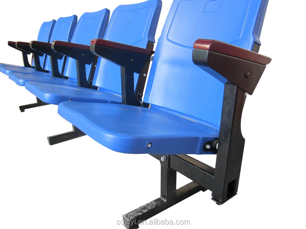 Flip up spector chair seating blow modling plastic seat chair BLM-6211