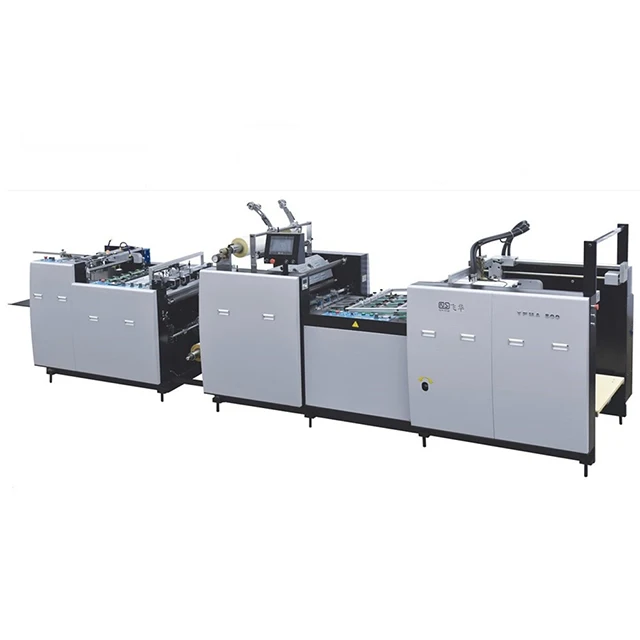 Производитель YFMA-800 автоматическая высокоскоростная машина для термоламинирования бумажных коробок