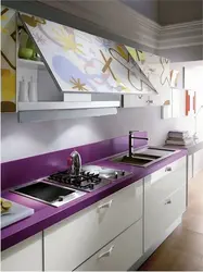 Special Artificial Purple Quartz Stone Kitchen Countertops