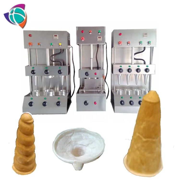 Factory supply Pizza cone machine cone pizza maker making machine for conical spiral and umbrella cone pizza
