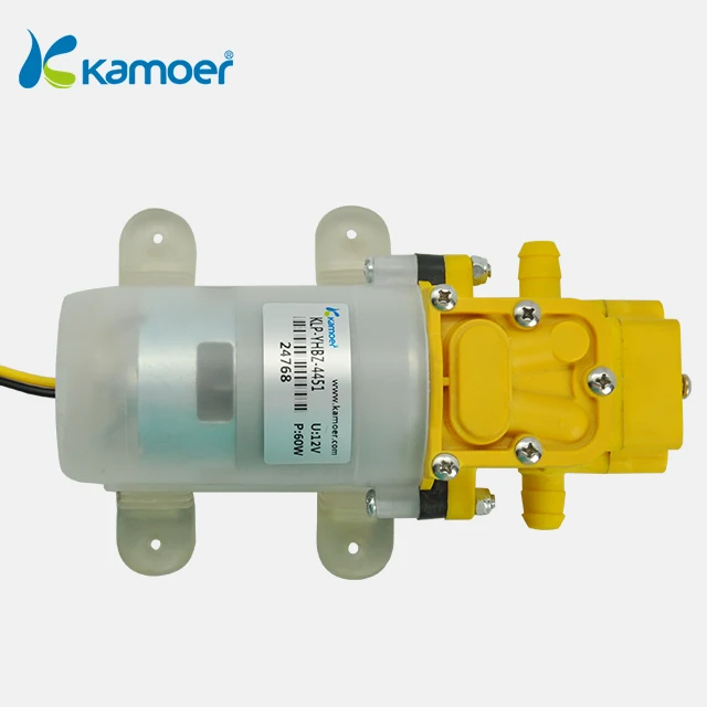 Kamoer большой поток KLP40 мембранный водяной насос для мойки автомобиля (12 В, 4000 мл / мин)