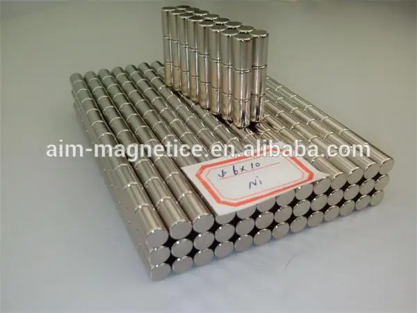 постоянное неодима магнитов цилиндра/редкоземельных ndfeb цилиндра