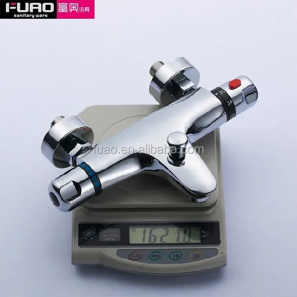 Горячая Распродажа настенный термостатический смеситель FUAO для ванны и душа