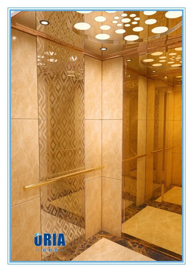 ORIA Modern Home Lift (VE-1) Mordenized Hydraulic and AC Drive Small Passenger Elevator for Apartments and Sightseeing Villas