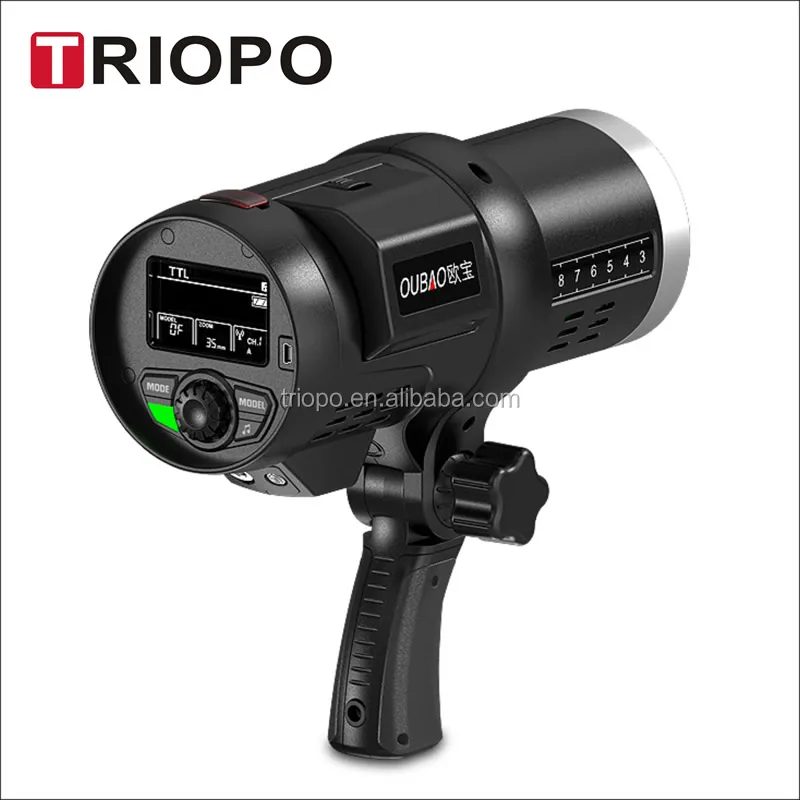 TRIOPO camera flash light F1 -600W Outdoor  & Indoor flash light with HSS 1/8000S