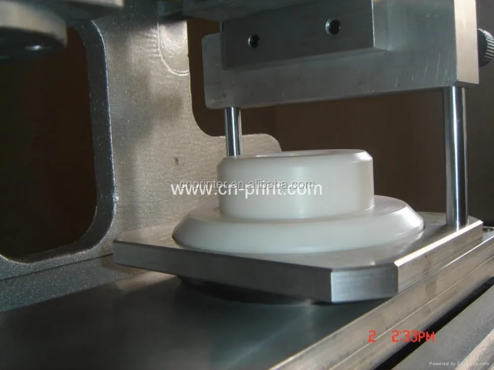 
Golf Ball Tennis Balls Digital Pad Printing Machine With Closed Ink Cup For Sale 